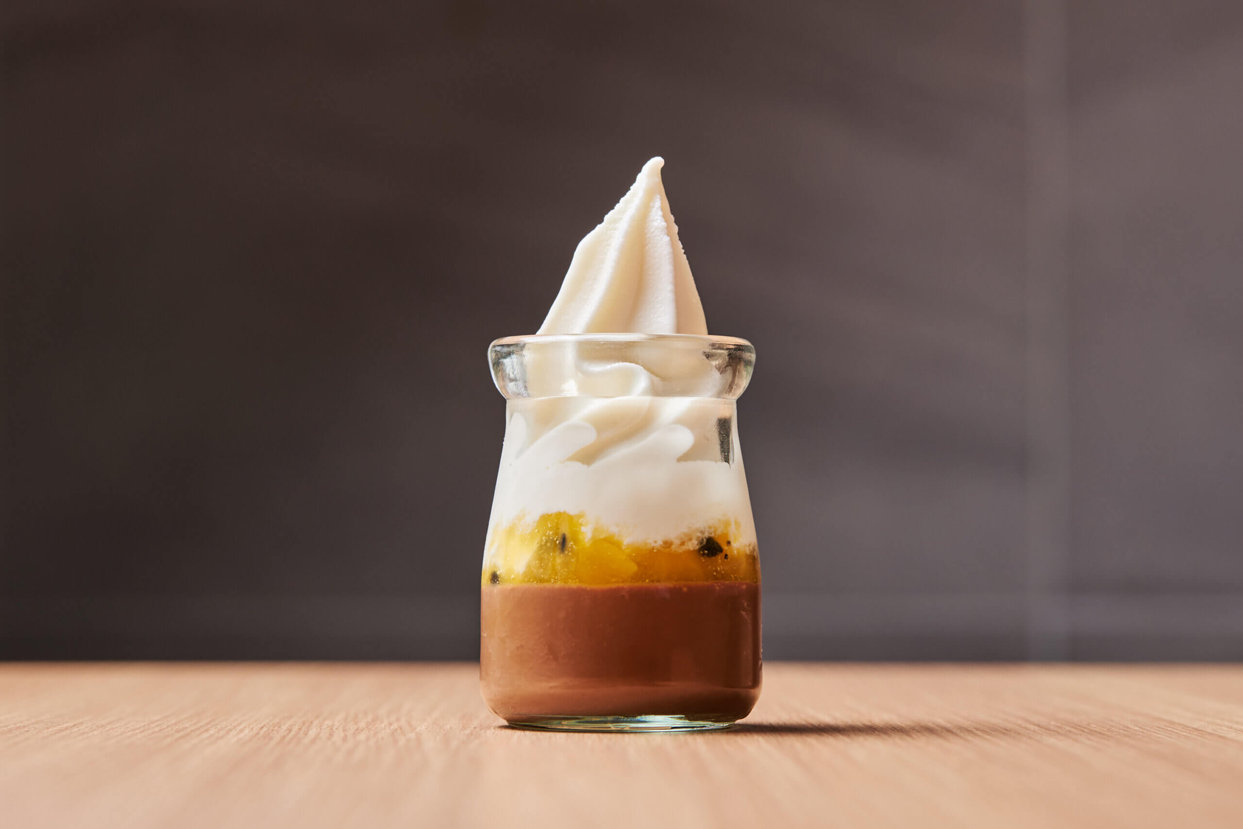 チョコレートクリーム　パッションソース